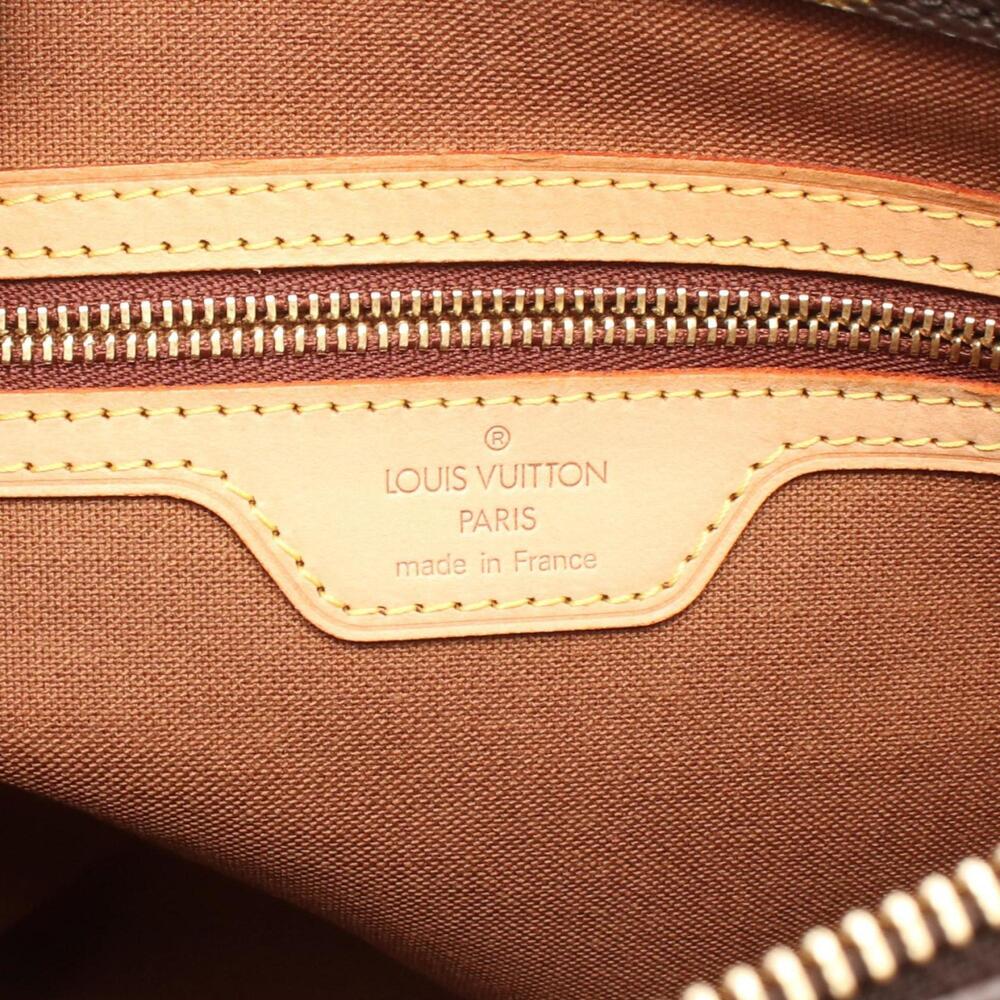LOUIS VUITTON Brown Monogram Leather Piano Shoulder Bag - Picture 4 of 10